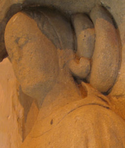 Dorchester Abbey St Peter and St Paul John de Stonore 1354 coif hood